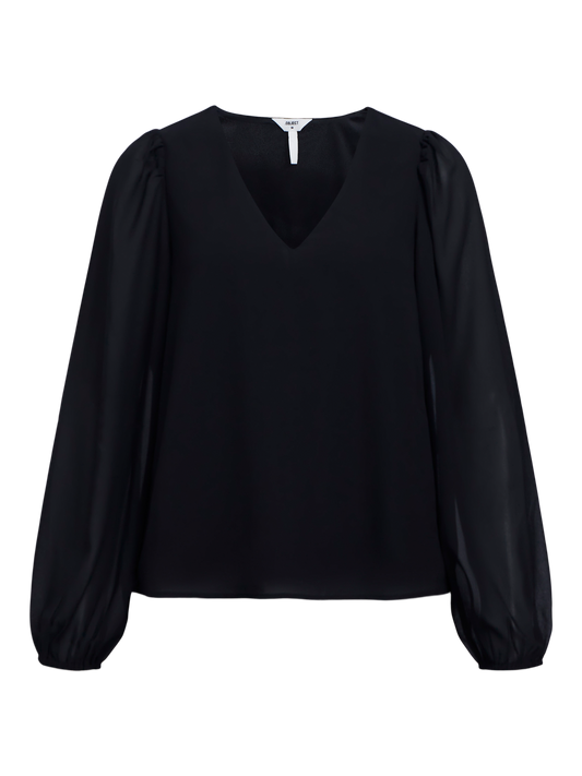 OBJMILA T-Shirts & Tops - Black