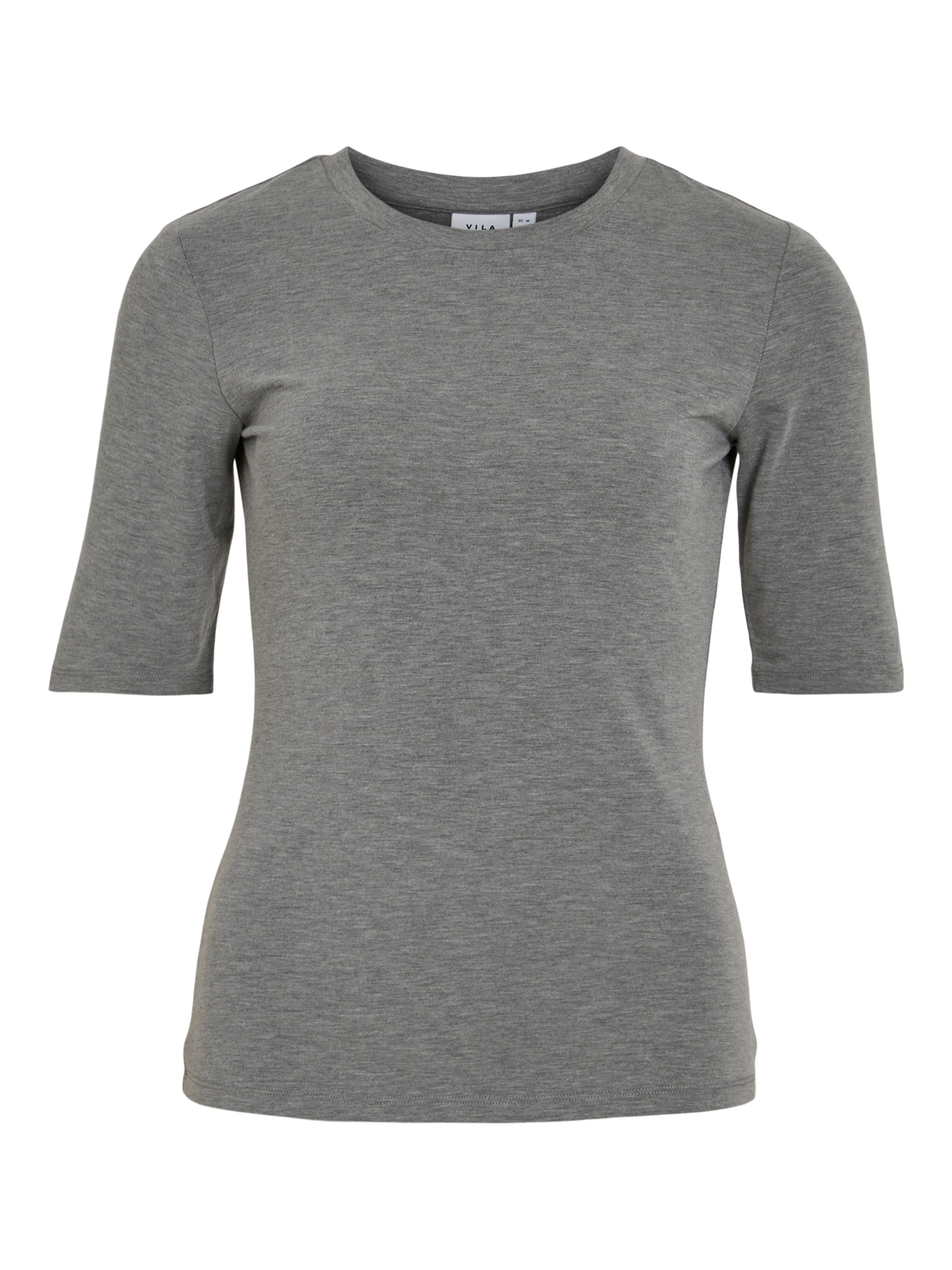 VIAUREILA Top - Medium Grey Melange